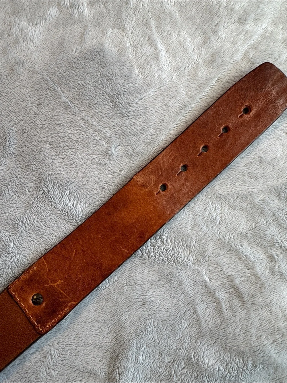 Sundance Rylee Leather Belt Brown Size Medium